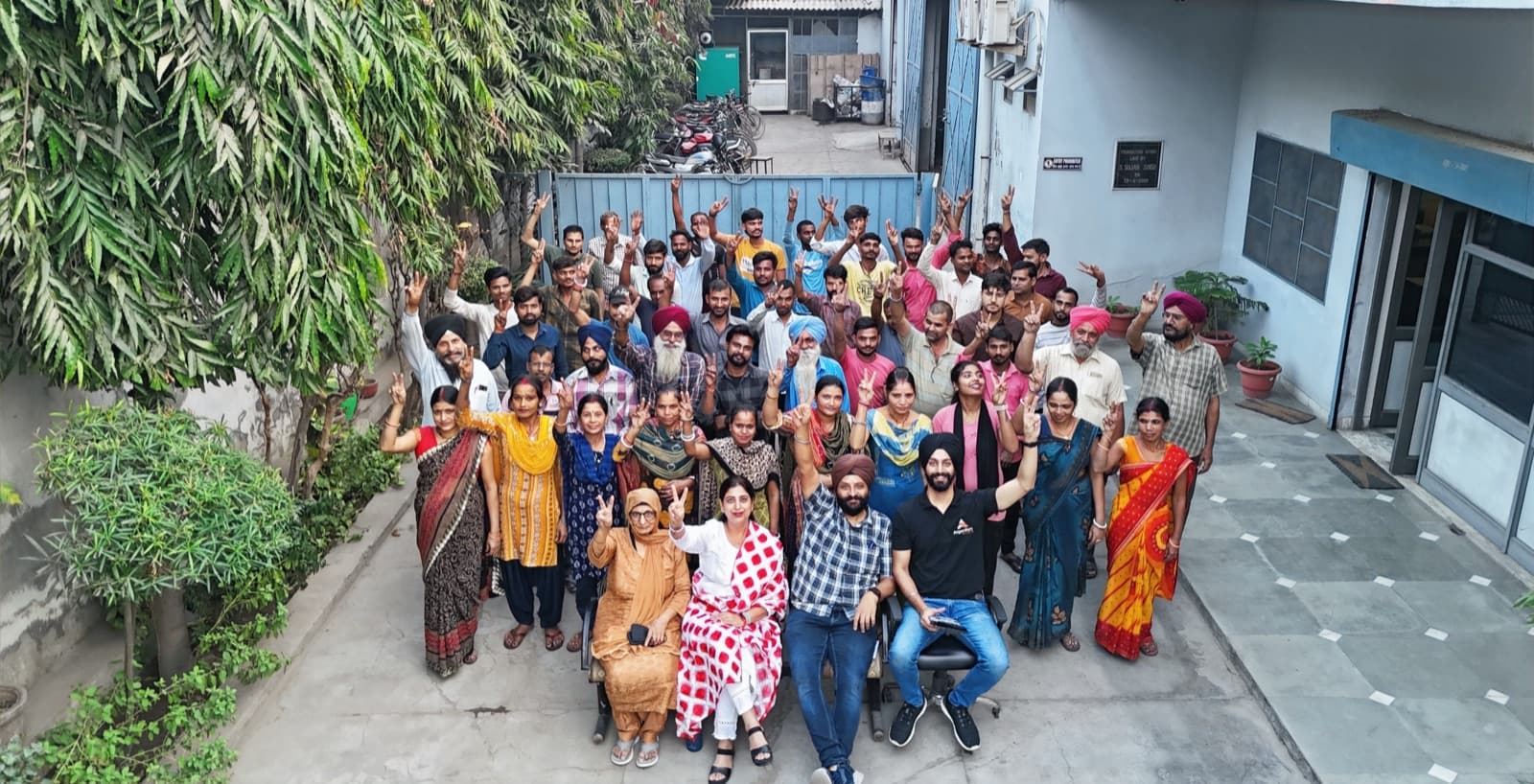 The Argentum Alloys team at our Ludhiana works